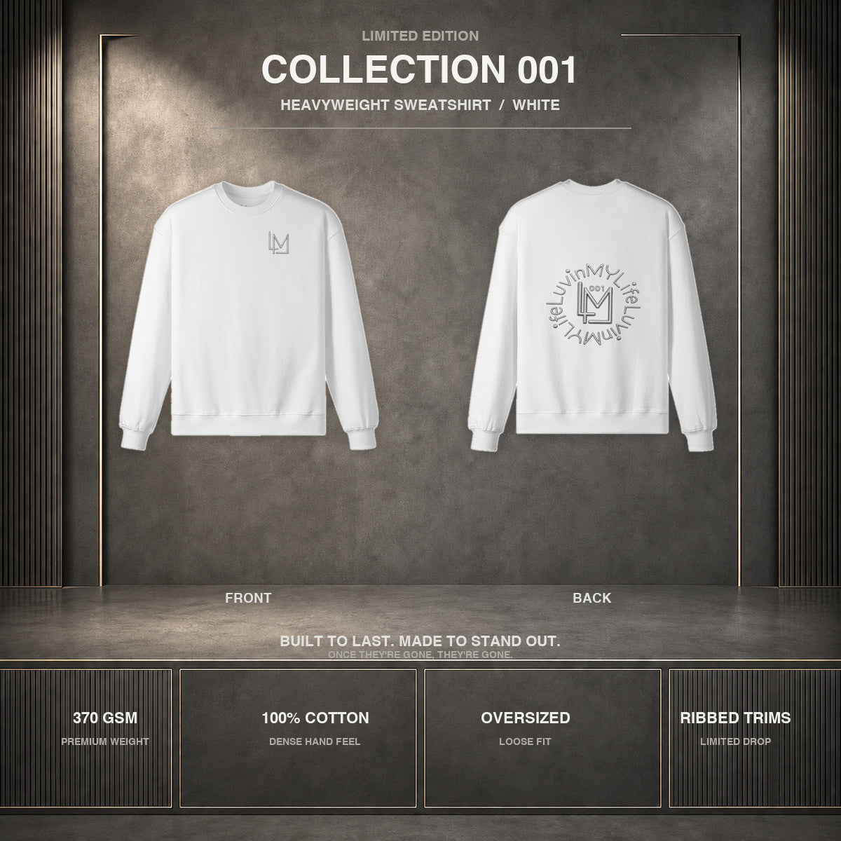 Collection 001 - Heavyweight Sweatshirt