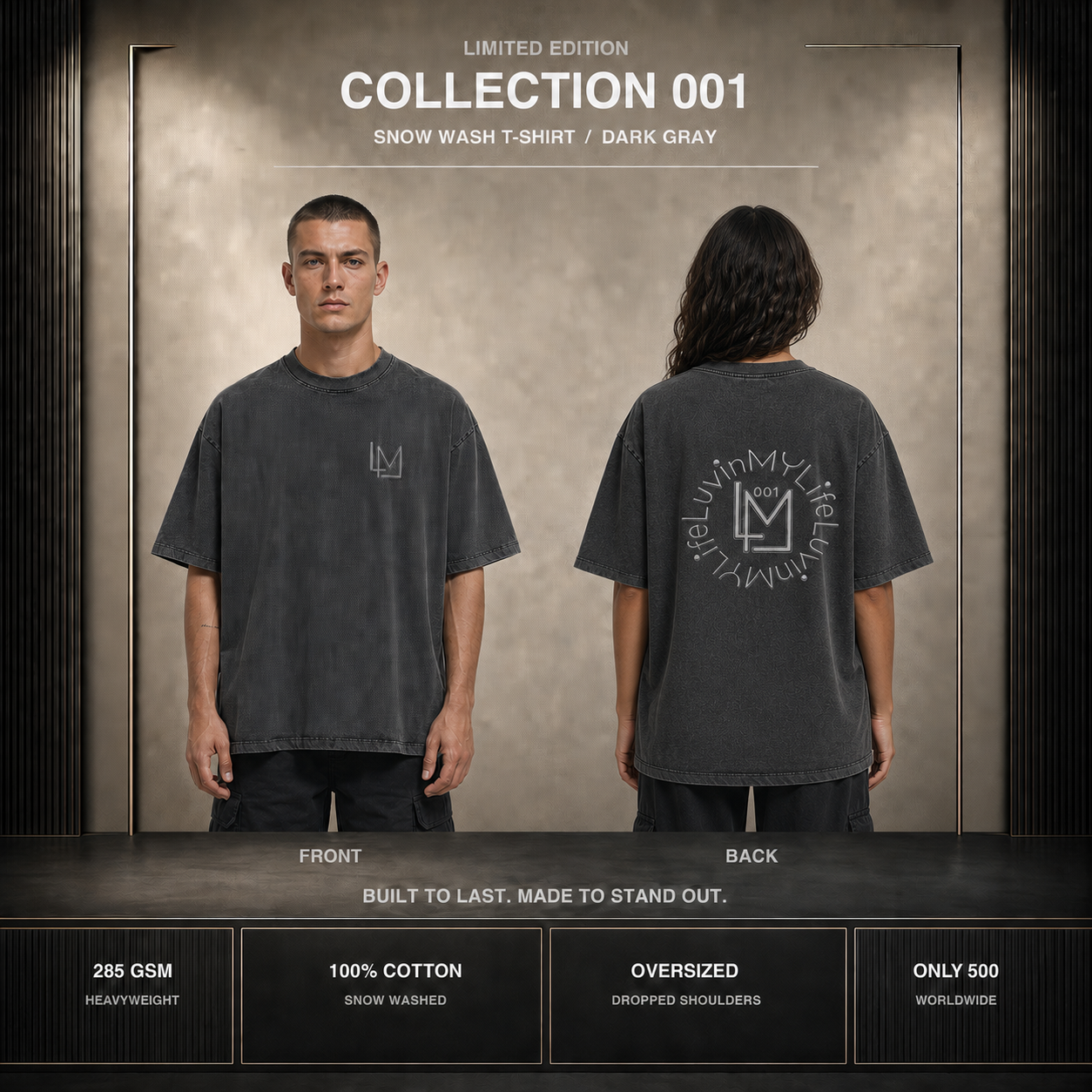 Collection 001 Snow Wash T-shirt