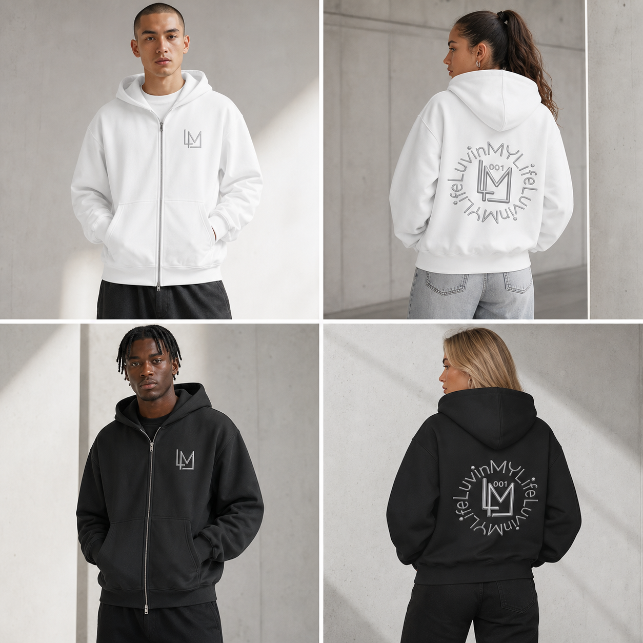 Collection 001 - Zip Up Hoodie Heavyweight